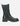 Botas Chelsea Media Caña Cuero Mujer Prissy Negro Bullboxer