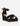 Sandalias Casual Mujer Textil Roisin Negro Bullboxer