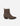 Botas Vaqueras Cortas Mujer Cuero Rose Camel Poelman