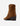 Botas Vaqueras Media Caña Flecos Cuero Mujer Rossella Camel Carmela