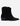 Botas Vaqueras Media Caña Flecos Cuero Mujer Rossella Negro Carmela