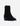 Botas Vaqueras Media Caña Flecos Cuero Mujer Rossella Negro Carmela