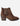 Botines Chelsea Cuero Mujer Samanta Camel Carmela