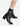 Botines Taco Cuero Mujer Sandra Negro Carmela