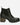 Botines Chelsea Cuero Taco Mujer Sanna Negro Bullboxer