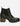 Botines Chelsea Cuero Taco Mujer Sanna Negro Bullboxer