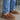 Mocasines Flecos Cuero Mujer Silk Café Poelman