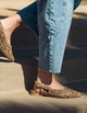 Ballerinas Destalonadas Mujer Cuero Trenzado Sorine Beige Bullboxer