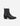 Botas Vaqueras Cortas Mujer Cuero Tartor Negro Poelman