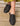 Babuchas Mujer Cuero Trenzado Tasmin Negro Carmela