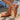 Ballerinas Destalonadas Mujer Cuero Trenzado Tea Camel Carmela
