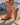 Ballerinas Destalonadas Mujer Cuero Trenzado Tea Camel Carmela