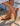 Ballerinas Destalonadas Mujer Cuero Trenzado Tea Camel Carmela