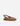 Ballerinas Destalonadas Mujer Cuero Trenzado Tea Camel Carmela