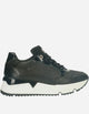 Zapatillas Urbanas Cuero Mujer Tiffy Negro Bullboxer