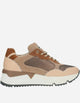 Zapatillas Urbanas Cuero Mujer Tiffy Rosado Bullboxer