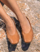Ballerinas Mujer Cuero Vega Camel Carmela