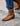 Botas Vaqueras Cortas Mujer Cuero Veluxe Brandy Bullboxer