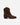 Botas Vaqueras Cortas Mujer Cuero Veluxe Brandy Bullboxer