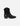 Botas Vaqueras Cortas Mujer Cuero Veluxe Negro Bullboxer