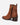 Botines Taco Cuero Mujer Vittoria Camel Carmela