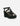 Sandalias Plataforma Mujer Textil Livianas Wanda Negro Bullboxer