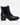 Botines Chelsea Taco Cuero Mujer Xune Negro Carmela
