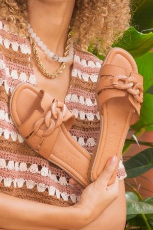 SANDALIAS MUJER CUERO ARIADNA-9-43 CAMEL
