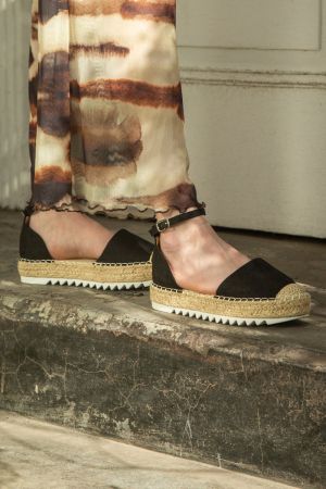 BULLBOXER ALPARGATAS MUJER TEXTIL BRAC-9-02 NEGRO