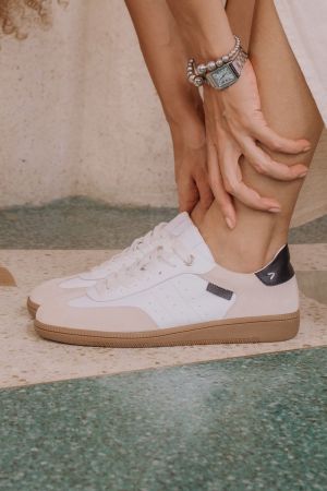 ZAPATILLAS MUJER CUERO CAROLINA-0-92 BLANCO