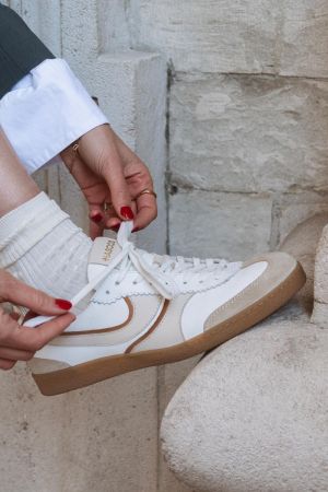 ZAPATILLAS MUJER CUERO CHARLOTTE-0-13 BLANCO