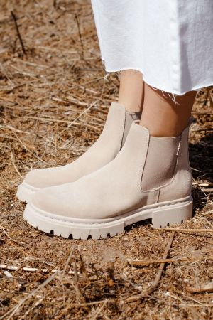 BULLBOXER BOTINES CUERO EIRE-6-27 BEIGE