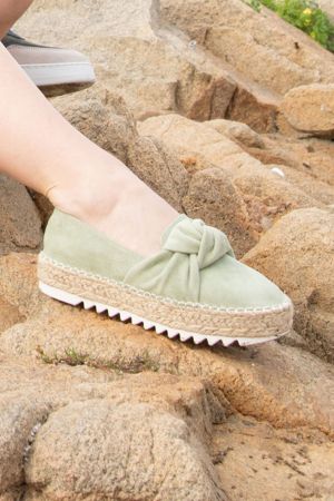 BULLBOXER ALPARGATAS MUJER TEXTIL ELINE-4-01 VERDE