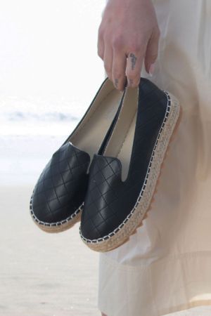 BULLBOXER ALPARGATAS MUJER ECOCUERO ELS-4-06 NEGRO