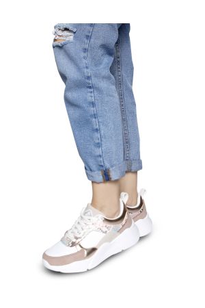 BULLBOXER ZAPATILLAS MUJER CUERO ETTA-0-07 BLANCO