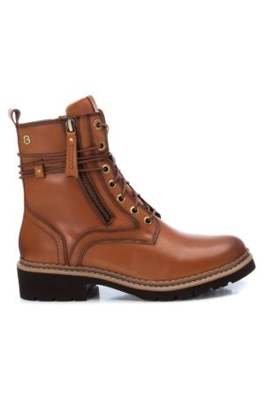 BOTINES CUERO GABRIELA-6-28 CAMEL