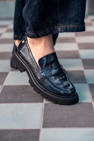 MOCASINES MUJER ECOCUERO IONA-4-51 AZUL