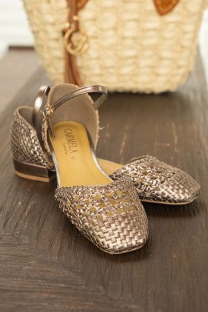 ZAPATOS CUERO LAIDA-9-7 GRIS