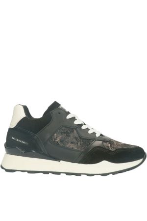 BULLBOXER ZAPATILLAS MUJER CUERO MAUD-0-04 NEGRO
