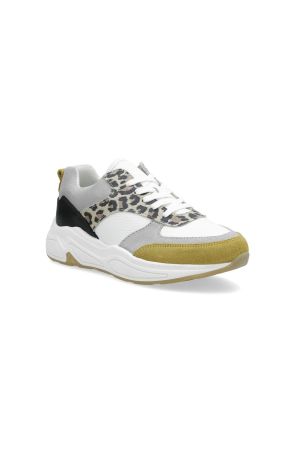 BULLBOXER ZAPATILLAS MUJER CUERO MERCY-0-03 MOSTAZA