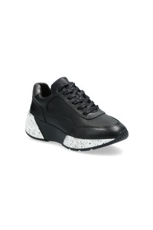 BULLBOXER ZAPATILLAS MUJER CUERO MILLY-0-01 NEGRO