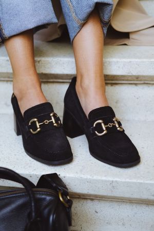 CARMELA MOCASINES MUJER CUERO NATALIA-4-38 NEGRO