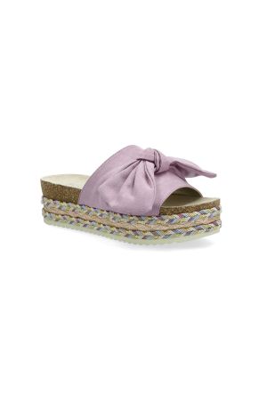 BULLBOXER SANDALIAS MUJER CUERO PRUE-9-14 ROSADO