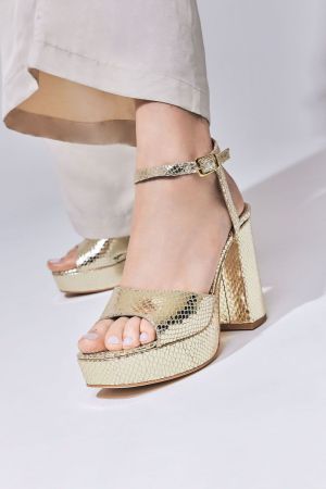 BULLBOXER SANDALIAS MUJER CUERO RIANNE-9-01 ORO