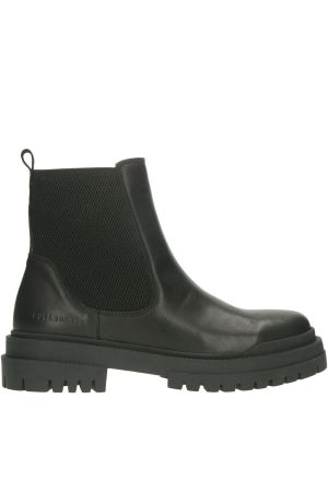 BULLBOXER BOTINES MUJER CUERO TREVA-6-02 NEGRO