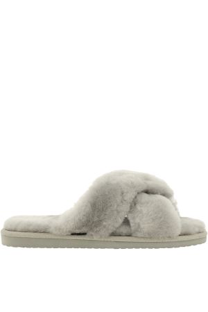 BULLBOXER PANTUFLAS MUJER CUERO VERNA-2-02 GRIS