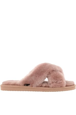 BULLBOXER PANTUFLAS MUJER CUERO VERNA-2-02 ROSADO