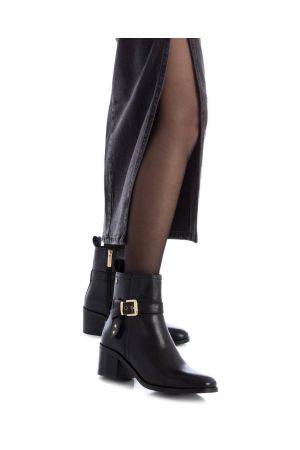 BOTINES CUERO VITTORIA-6-35 NEGRO