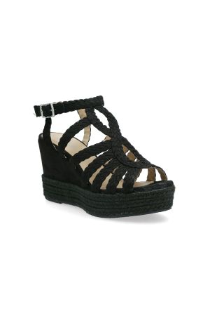 BULLBOXER SANDALIAS MUJER TEXTIL WANDA-9-11 NEGRO