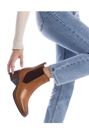 BOTINES CUERO XUNE-6-46 CAMEL